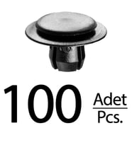 Mercedes W140 R129 W124 W123 W116 Peugeot için Döşeme Paneli Klipsi - 100 Adet