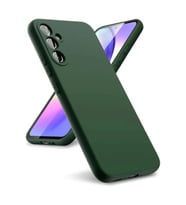 Durukar® Samsung Galaxy A24 4G Kılıf First Silikon - Koyu Yeşil