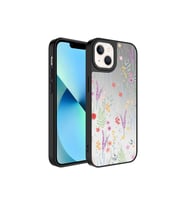 Apple iPhone 13 Uyumlu Kılıf Aynalı Desenli Kamera Korumalı Parlak Zore Mirror Kapak (Kahverengi)