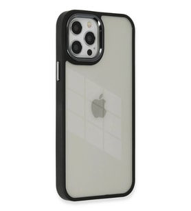 Durukar® iPhone 12 Pro Max Kılıf Dora Kapak - Siyah