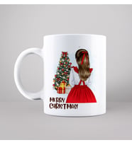 Mutlu Yıllar & Merry Christmas & Yılbaşı Tasarımlı Kupa