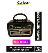 Kaliteli Yüksek Sesli Retro Nostalji Bluetooth Bağlantılı Usb Sd Kart Radyo Mp3 Player Müzik Kutusu