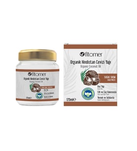 Organik Hindistan Cevizi Yağı 175 ML Soğuk Sıkım