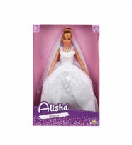 3381 Sun-Rst-Sis-Gelinlikli Manken Bebek Alisha 29 Cm - Sunman