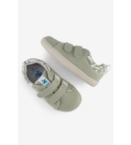 Hopfrög Smart Walker Recycled Canvas Eco Su Yeşili Barefoot Çocuk Ayakkabı