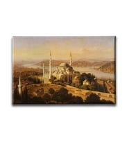 Osmanlı Cami Kanvas Tablo YBY116