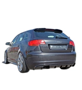 🚘 Audi A3 HB 2008-2012 Spoiler (Plastik – Boyasız)  Sportif Tasarım & Aerodinamik Görünüm (Standart)
