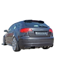 🚘 Audi A3 HB 2008-2012 Spoiler (Plastik – Boyasız)  Sportif Tasarım & Aerodinamik Görünüm (Standart)