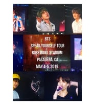 Bts - Rose Bowl - Anılar - 4 Ve 5 Mayıs 2019 - Kendin Konuş Tablo Ahşap Poster Dekoratif
