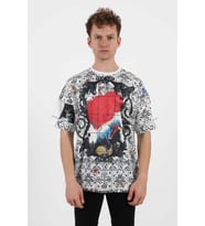Goldenmod Digistyle Tasarım Unisex Oversize  T-Shirt