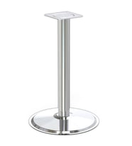 Tablalı Masa Ayağı 11.193 - Taban Çapı 48cm Metalik Gri