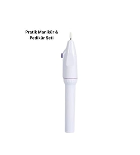 Taşınabilir Profesyonel Manikür Pedikür Seti