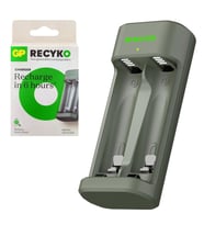 GP Recyko Pil Şarj Aleti 2Li AA-AAA Ni-Mh