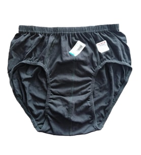 12 li Paket Seher Yıldızı Erkek Renkli Slip Külot Pamuklu 0005 (Siyah)