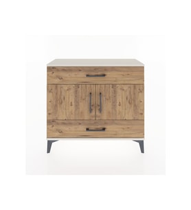 Arges Şifonyer 2 Raflı 2 Çekmeceli 2 Kapaklı 88x30x80 Aytaşı-Çam