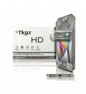 Xiaomi POCO X6 NEO Uyumlu NANO Ekran Koruyucu Ultra İnce ekstra Dayanıklı HD - Tkgz