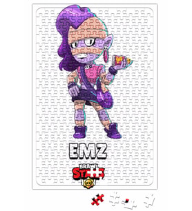 Brawl Stars Emz Puzzle 240 Parça Yapboz