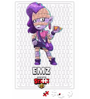 Brawl Stars Emz Puzzle 240 Parça Yapboz