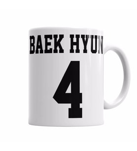 EXO BAEKHYUN Kupa Bardak Porselen
