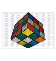 Dado 3D Zeka Küpü Puzzle 240 Parça Yapboz