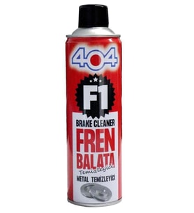404 Fren Balata Temizleyici Sprey 500ML (Şeffaf)