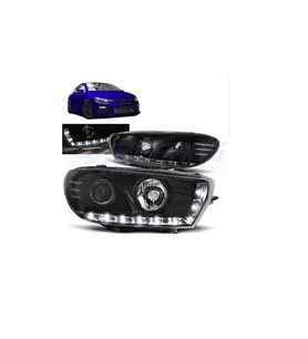 volkswagen scirocco 2012.2013.2014 uyumlu mercekli ledli ön far