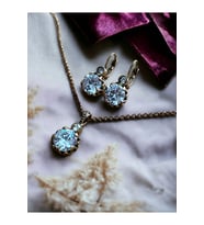 Elmas Kesim Zirkon Taşlı Set