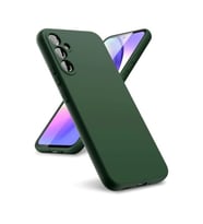 Samsung Galaxy A24 4g Kılıf First Silikon - Koyu Yeşil