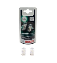 Bosch BA9S 12V 1W T4W 6000 Kelvin Soğuk Beyaz Led Redrofit Gösterge, Tavan Ampulü 2'li Takım