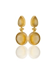 Kadir Jewellery 22 Ayar Altın Kaplama Vintage Küpe -El İşçiliği Ve Hipoalerjenik Küpe