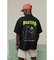 Pantera Far Beyond Driven Baskılı Unisex Oversize Rock Metal Tişört