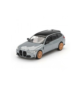 Mini GT 1/64 BMW M3 Competition Touring Brooklin Gray