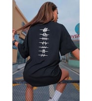 Tasarım Bulut Sırt Baskılı Tshirt (STD)
