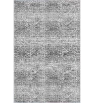 Eliana Home Baskılı, Yıkanabilir Kaymaz Taban Salon Halısı LNA0025-SD879 100x150 cm (Gri)