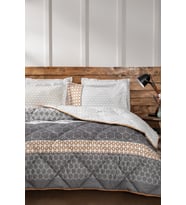 Yataş Bedding Taren Çift Kişilik Uyku Seti - Gri