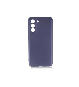 Samsung Galaxy S21 FE Uyumlu Kılıf Zore Premier Silikon Kapak (Lacivert)
