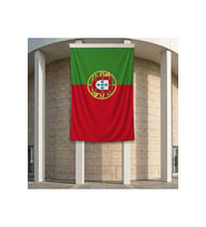 Portekiz Ülke Bayrağı 140gr Premium Raşel Kumaş 200x300 cm