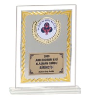 ODAK KUPA - Cam Plaketler - CM-090 A - 18x21 cm