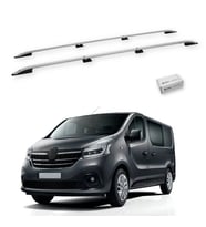 Turtle Mitsubishi Express (X82) 2020-2025 / Uzun Şasi Tavan Çıtası Crown Gri