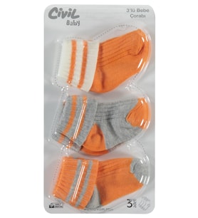 Civil Baby Basic Asetat 0-24 Ay Çorap Setleri - Standart