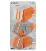 Civil Baby Basic Asetat 0-24 Ay Çorap Setleri - Standart
