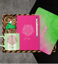 eJOYA Kişiye Özel Defter & Kalem & Kupa & Mousepad & Usb Bellek Hediye Kutusu 113064