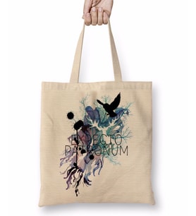 Harry Potter Expecto Patronum Bez Çanta Uzun Saplı