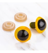 16 Mm Sarı 5 Çift Amigurumi Göz