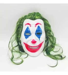 Joaquin Phoenix Joker Maskesi Yeşil Saçlı