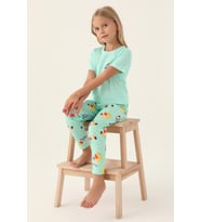 Roly Poly 3403 Jungle Kız Çocuk Pijama Takımı