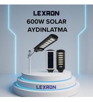 Lexron 600W Solar Aydınlatma