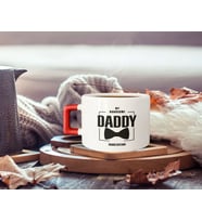BK Gift Kişiye Özel İsimli Kırmızı Kulplu Çay & Kahve Fincanı-5, Arkadaşa Hediye, Sevgiliye Hediye