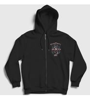 Presmono Unisex Siyah Strike First Wwe Güreş Randy Orton Fermuarlı Kapüşonlu Sweatshirt 551683tt