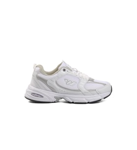 Walkway Run Beyaz-Gümüş Unisex Koşu Ayakkabısı